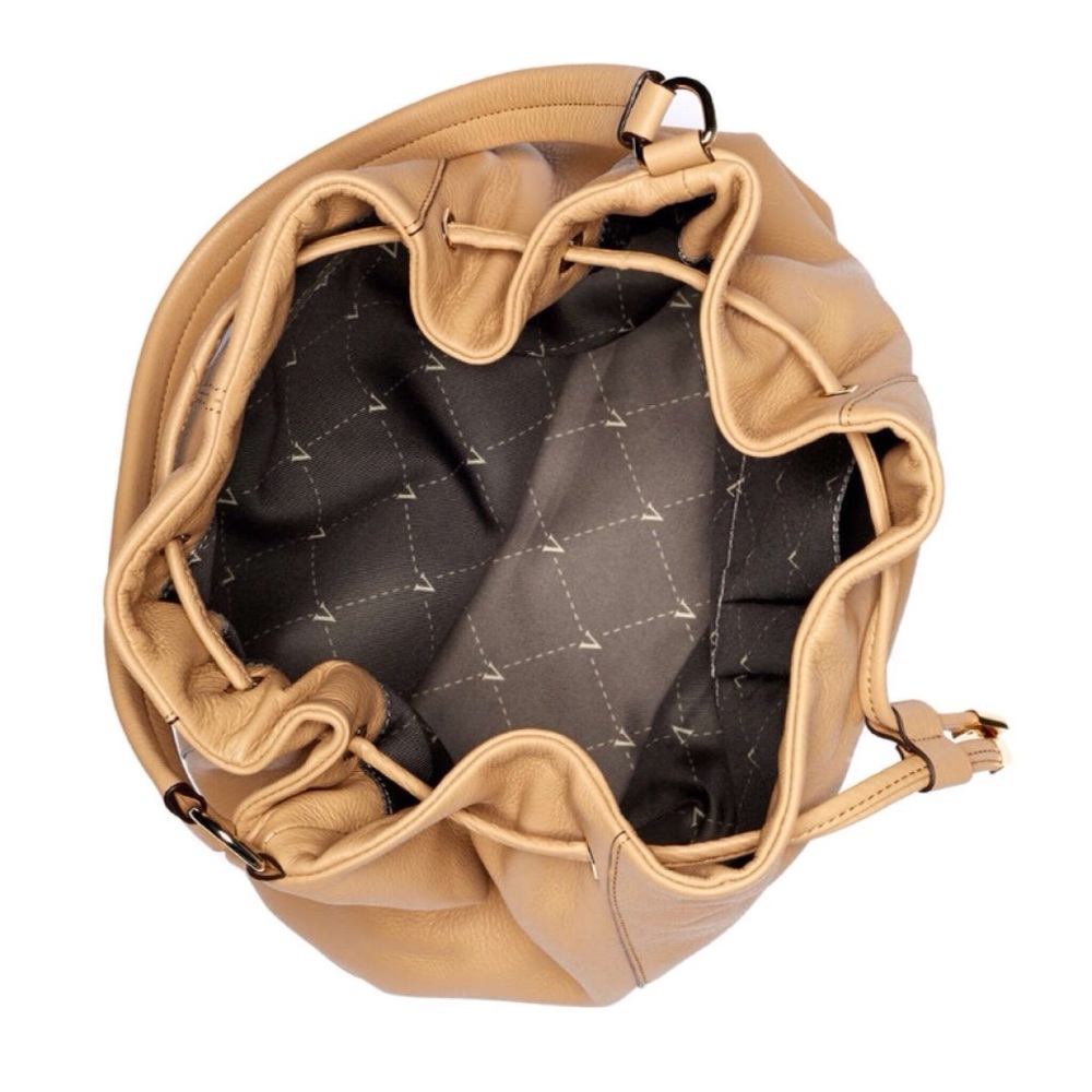 {Vince Camuto} Knox Drawstring Leather Hobo - Picture 3 of 8